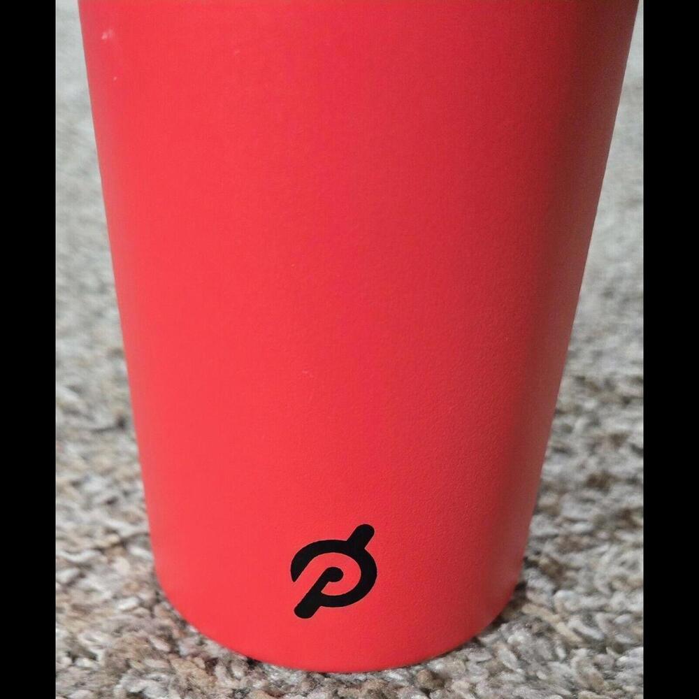 Peloton Cycling Red Metal Water Bottle